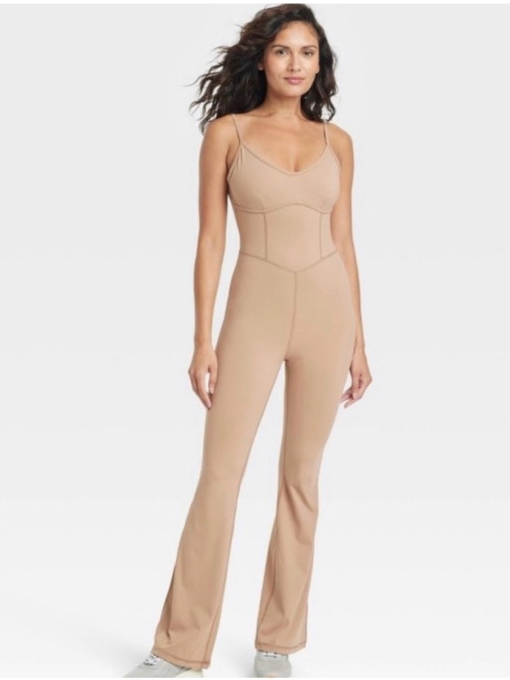 Target JoyLab Nude Slim-Strap Jumpsuit